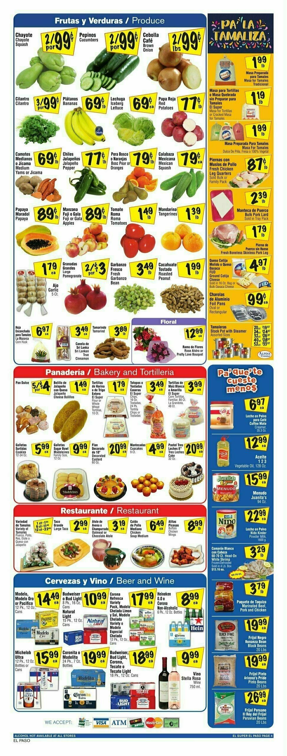 El Super Markets Weekly Ad from January 10