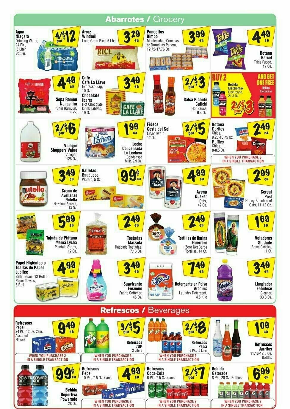 El Super Markets Weekly Ad from January 24