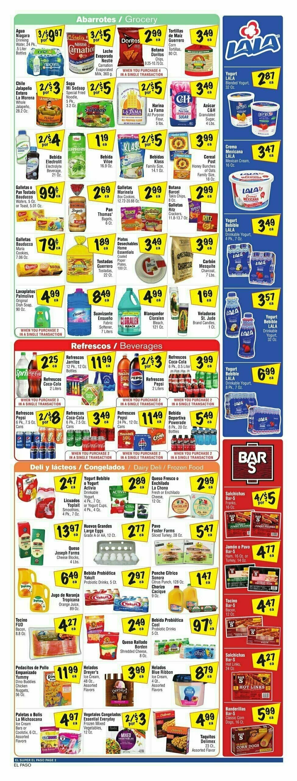 El Super Markets Weekly Ad from March 13