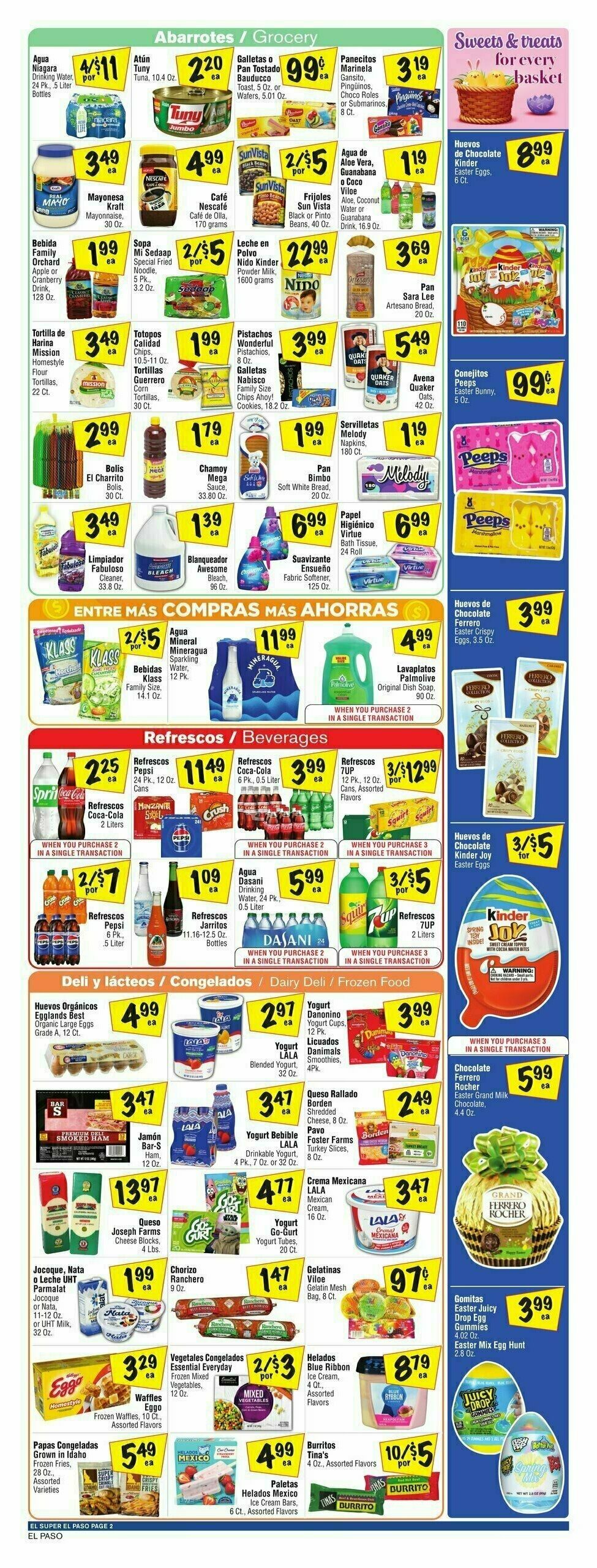 El Super Markets Weekly Ad from March 20