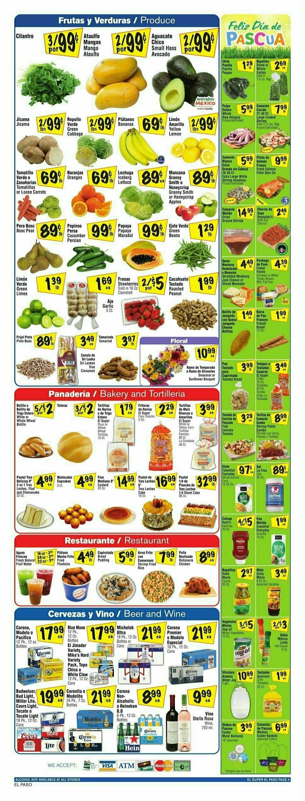 El Super Markets Weekly Ad from March 20