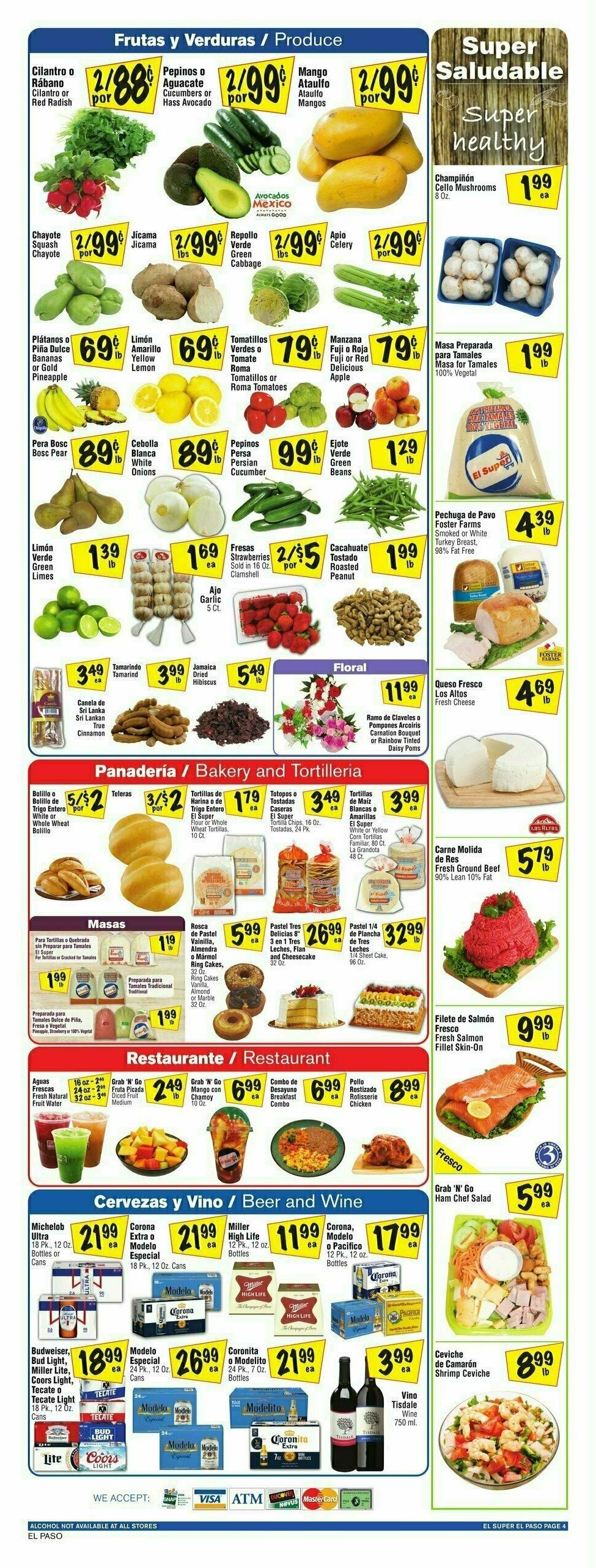 El Super Markets Weekly Ad from April 10