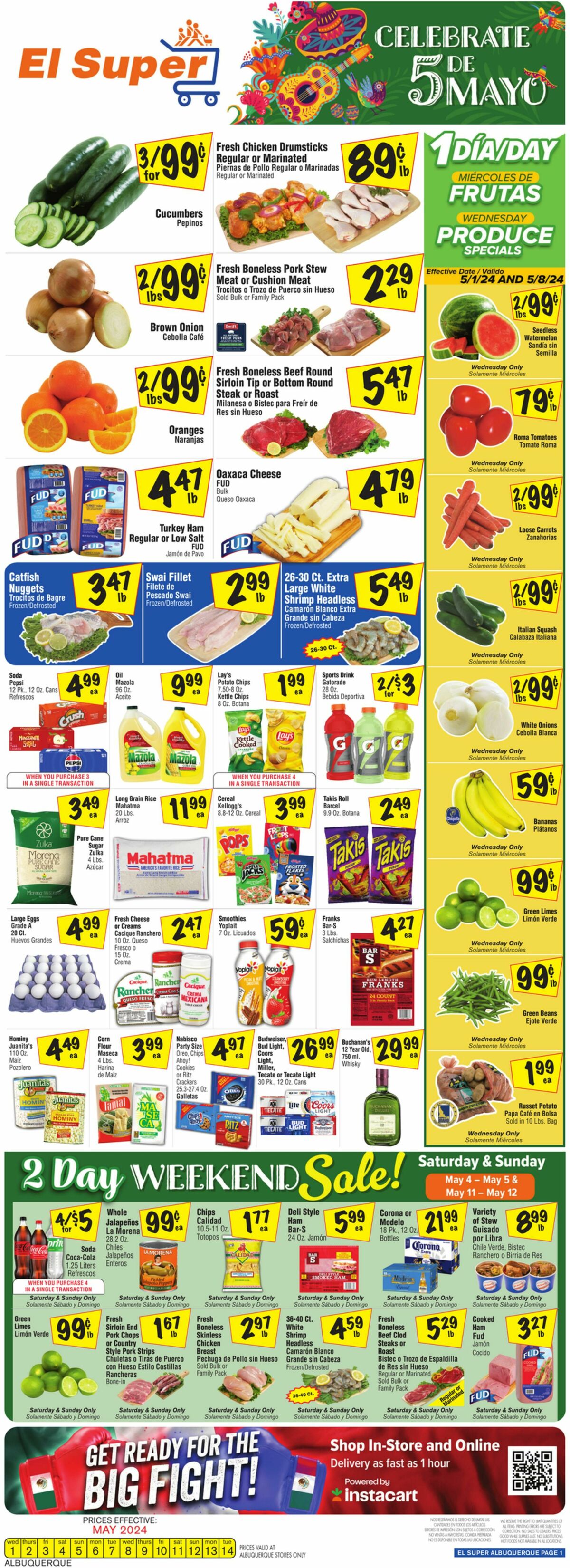 El Super Markets Weekly Ad from May 8