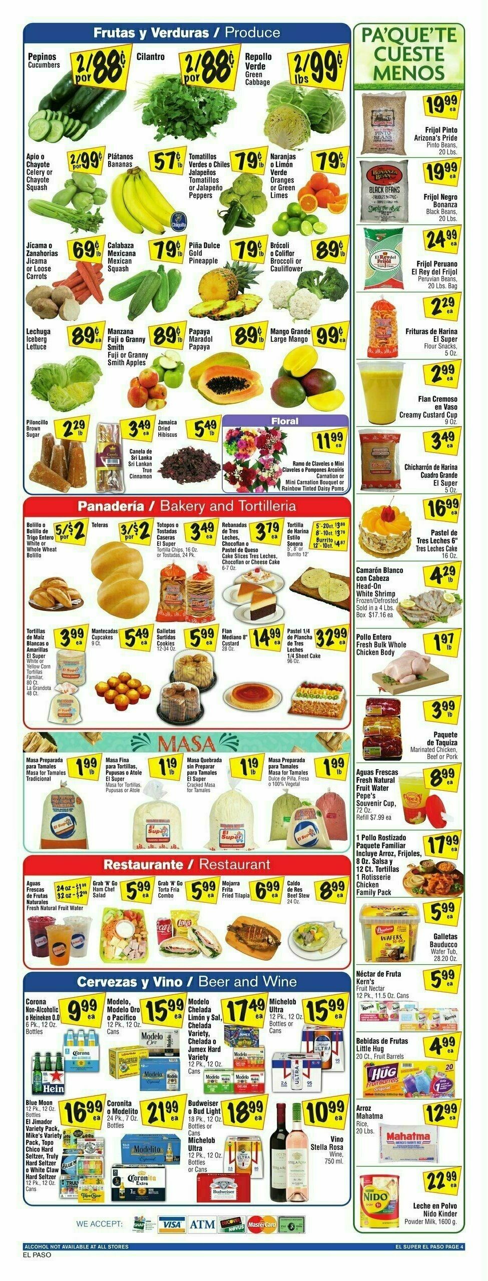 El Super Markets Weekly Ad from January 15