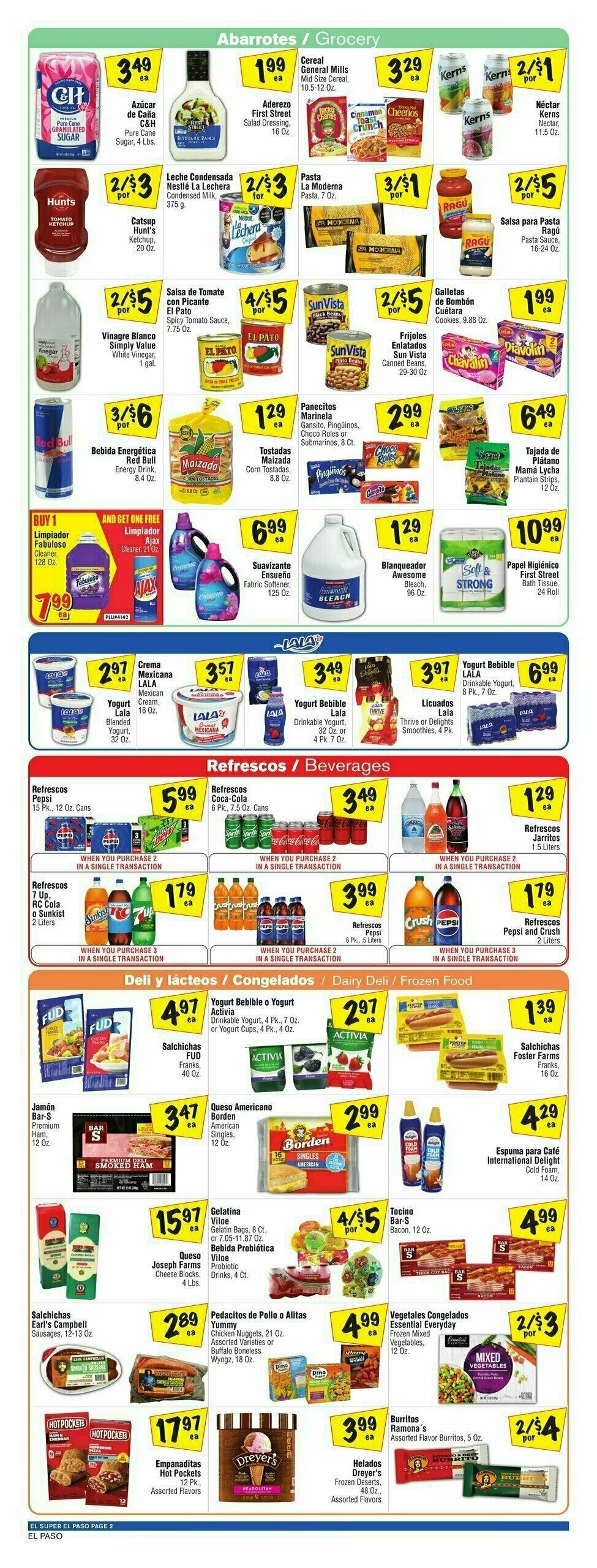 El Super Markets Weekly Ad from January 29