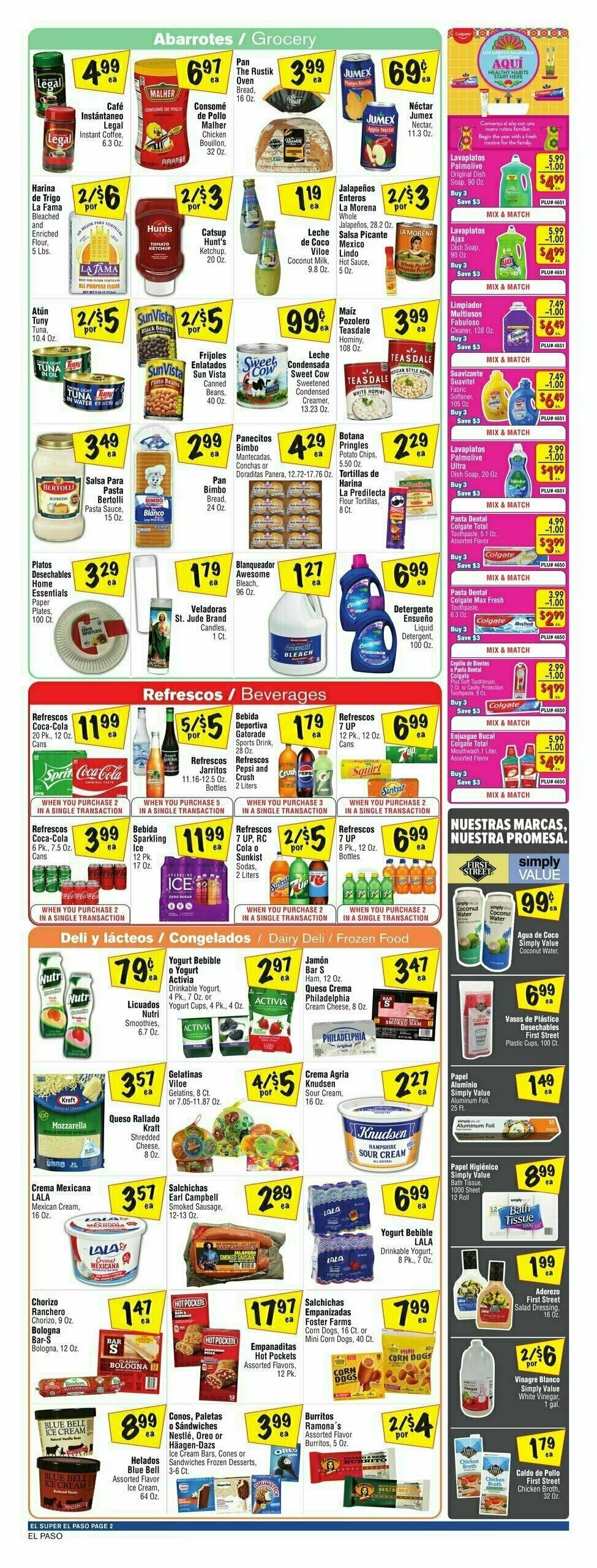 El Super Markets Weekly Ad from February 19