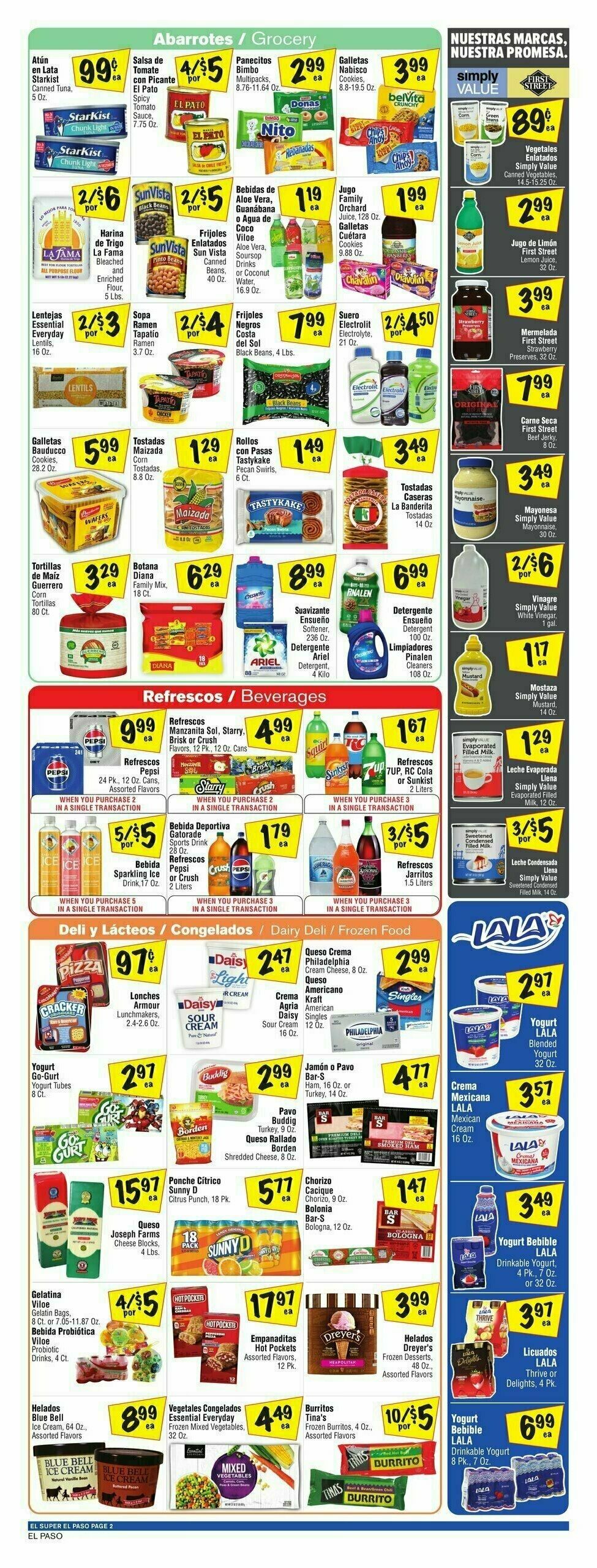 El Super Markets Weekly Ad from April 9