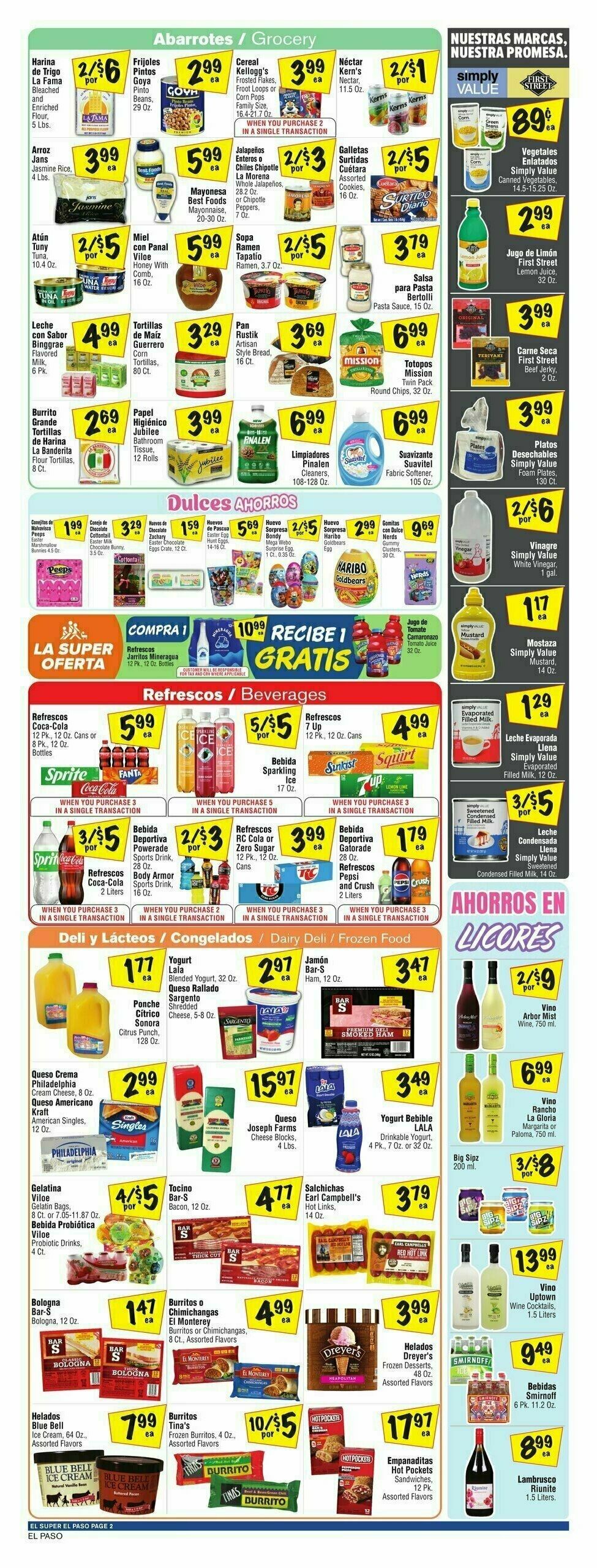El Super Markets Weekly Ad from April 23