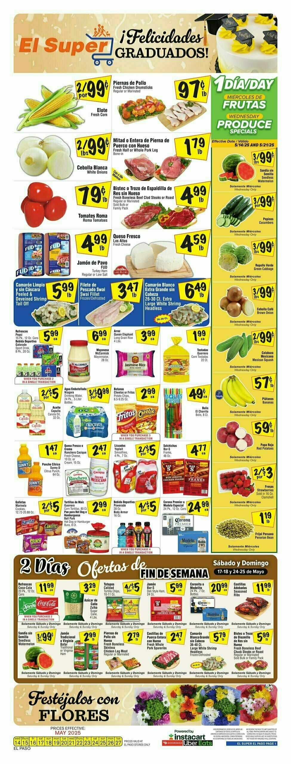 El Super Markets Weekly Ad from May 14