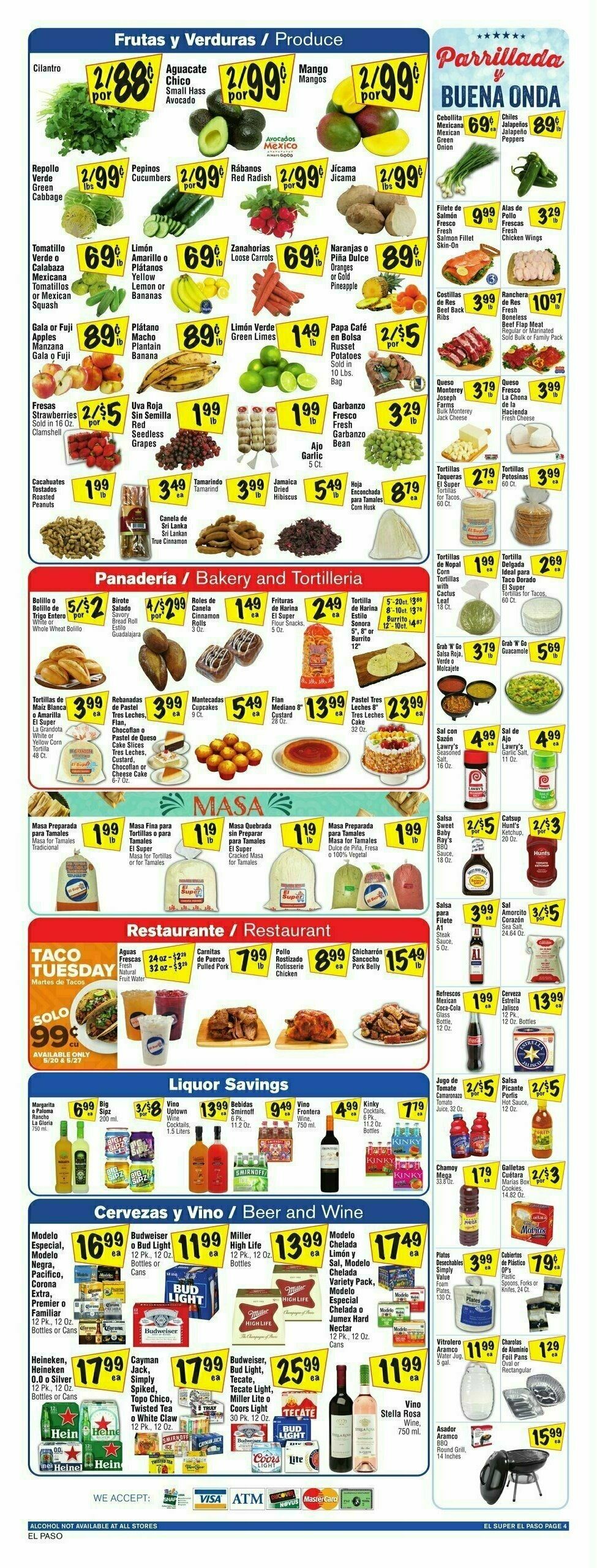 El Super Markets Weekly Ad from May 14