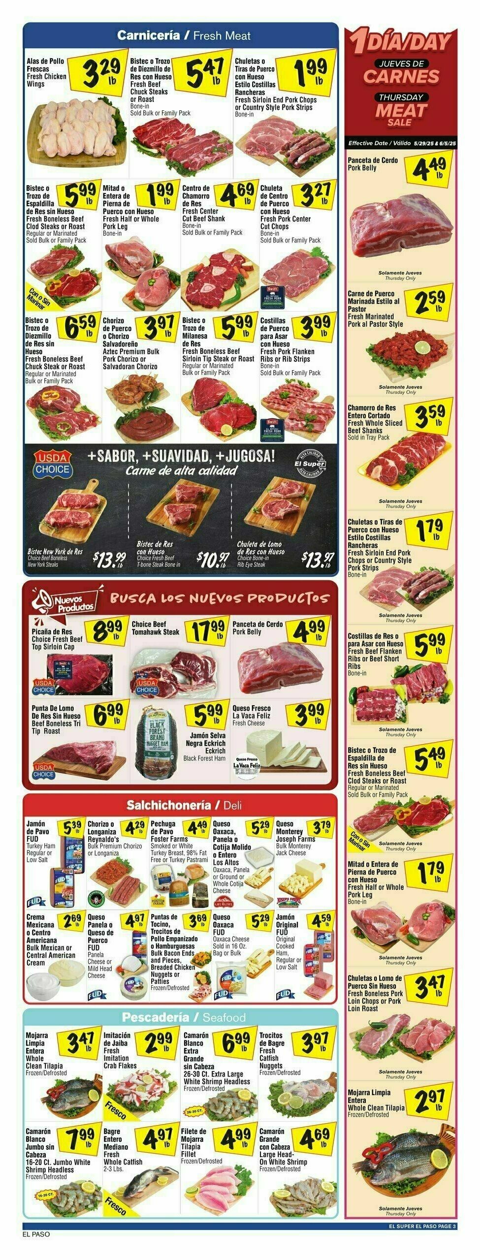 El Super Markets Weekly Ad from May 28