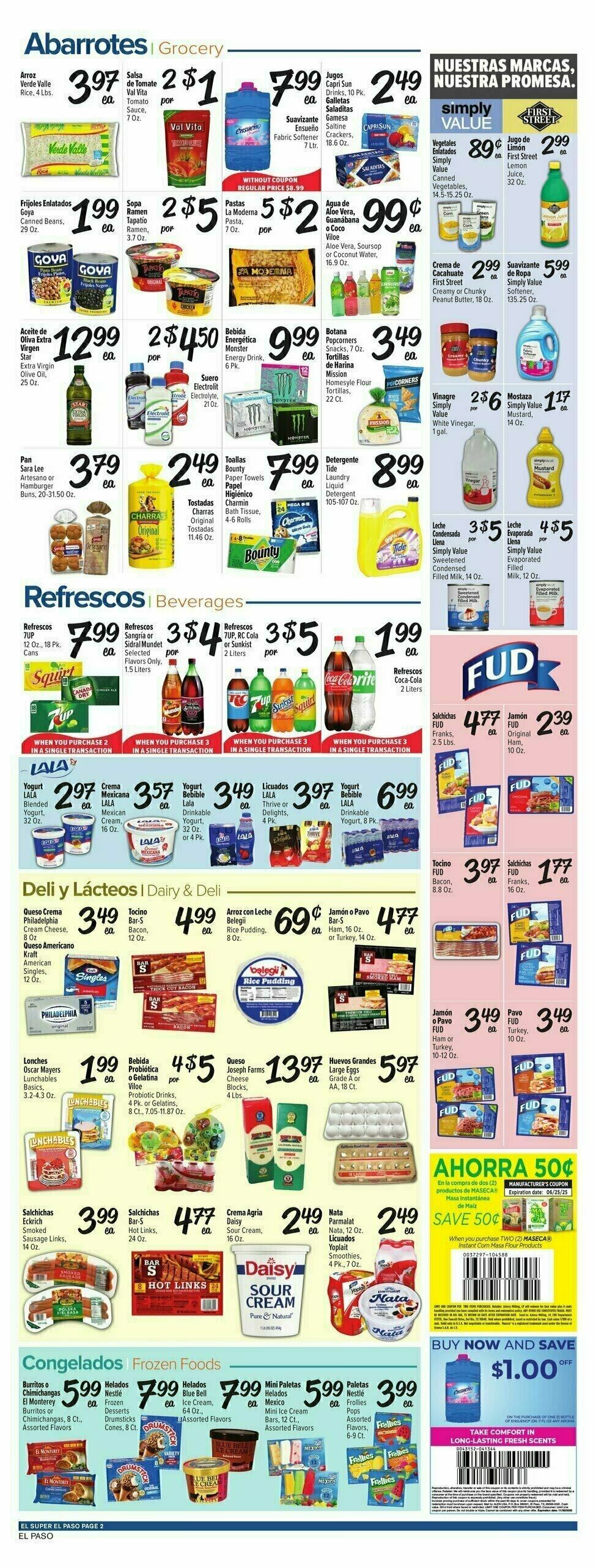 El Super Markets Weekly Ad from June 11