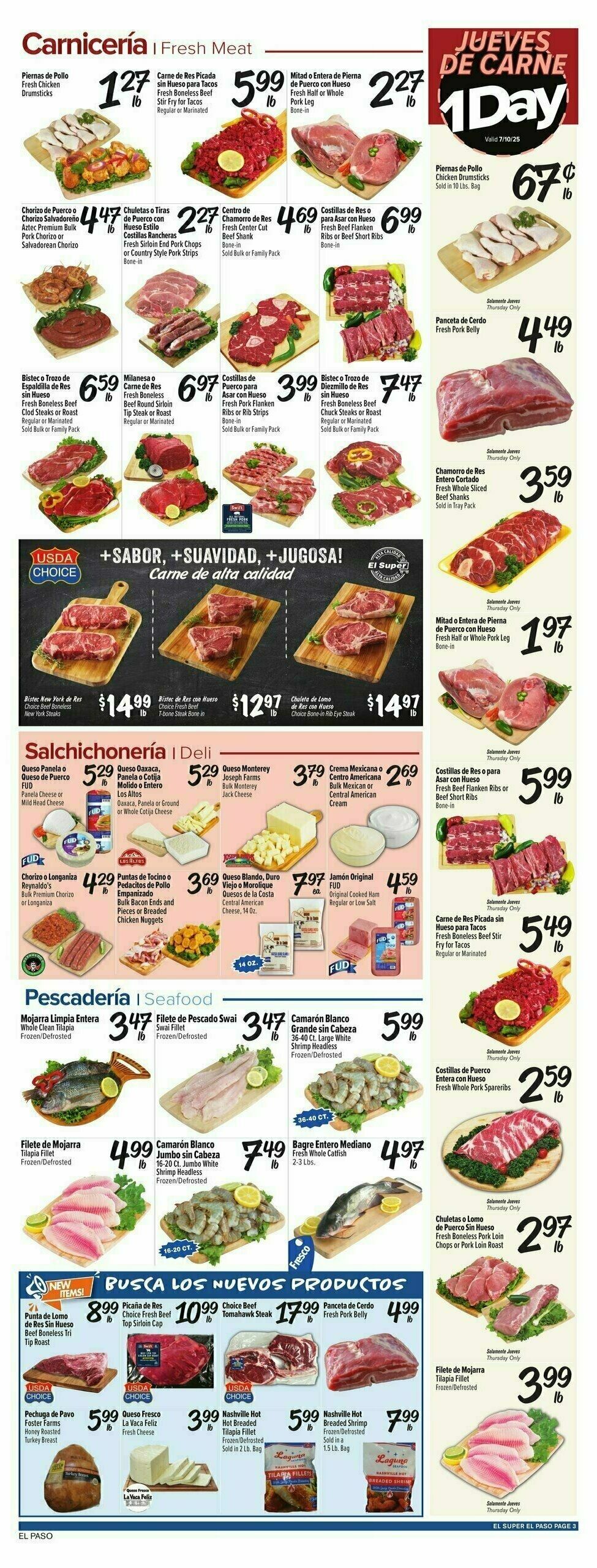 El Super Markets Weekly Ad from July 9