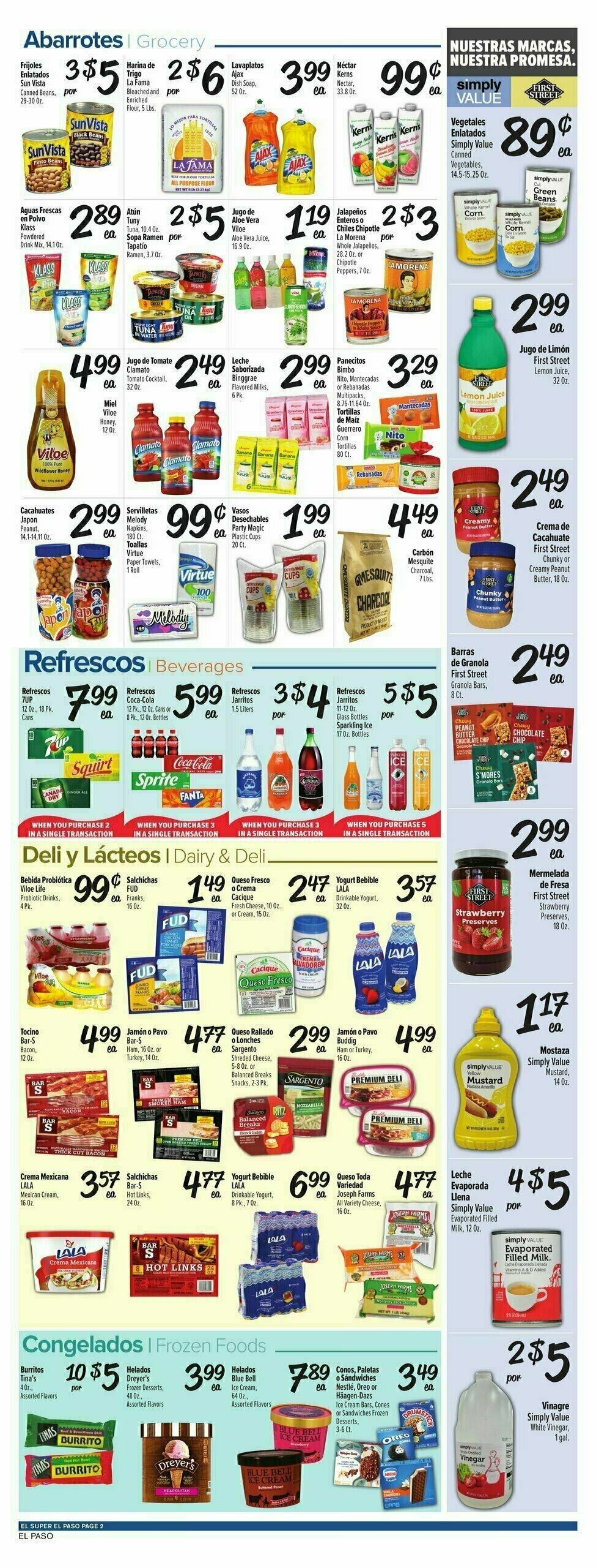 El Super Markets Weekly Ad from July 30