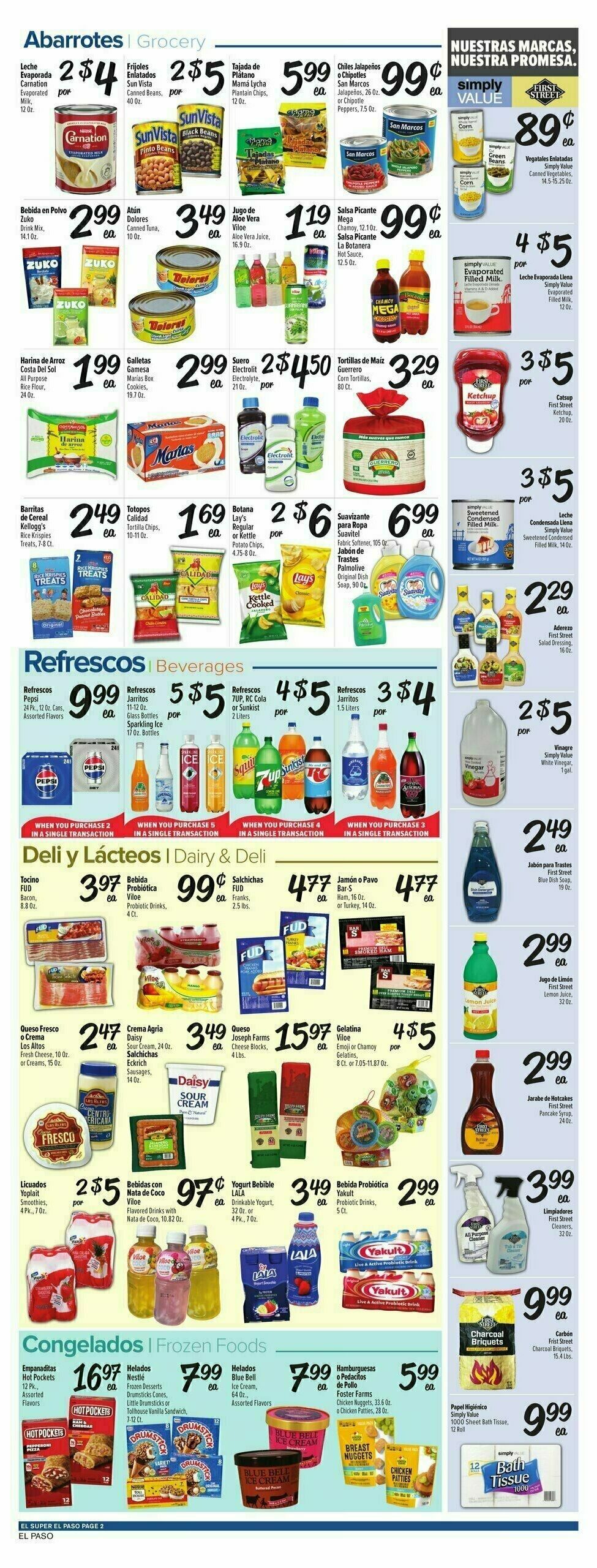 El Super Markets Weekly Ad from August 6