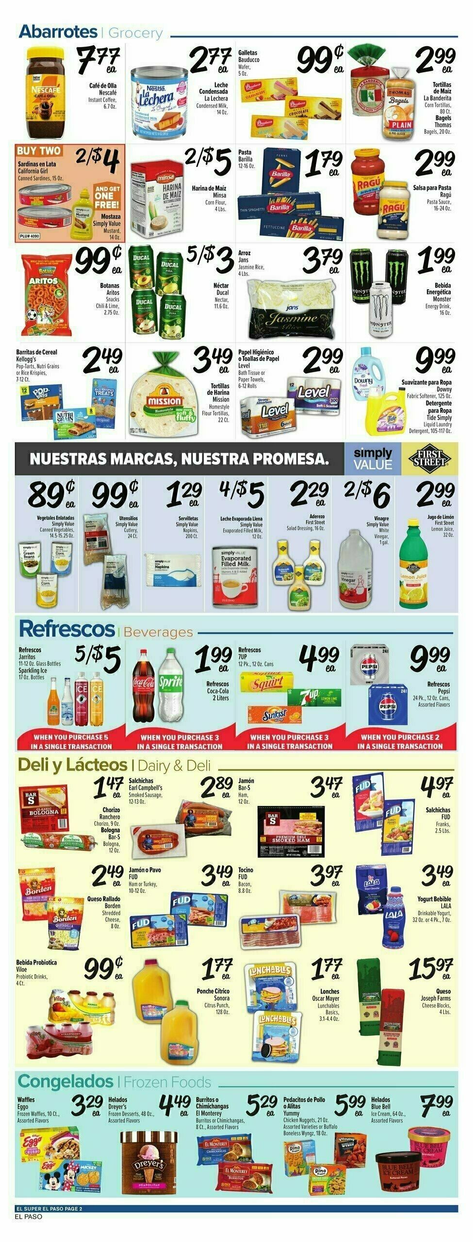 El Super Markets Weekly Ad from August 20