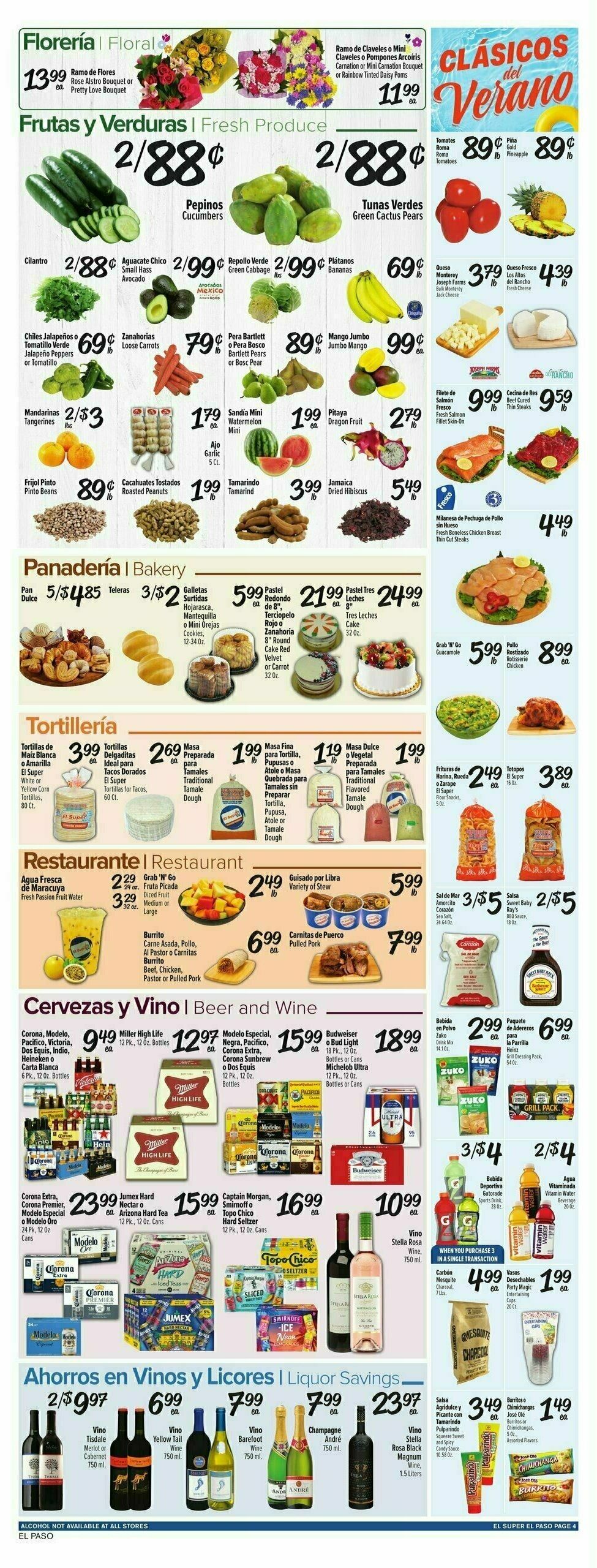 El Super Markets Weekly Ad from August 20