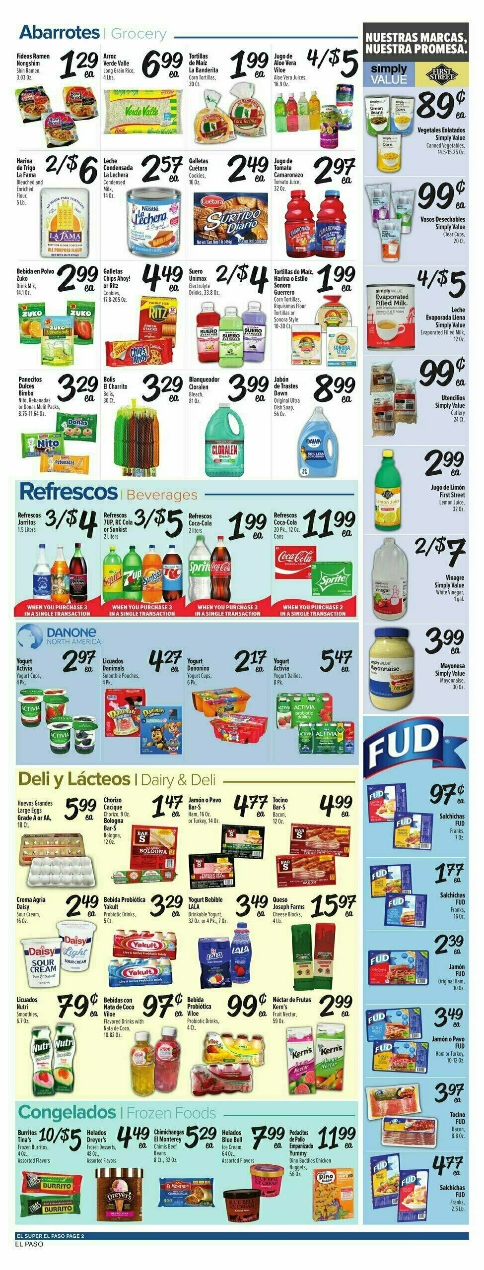 El Super Markets Weekly Ad from September 3