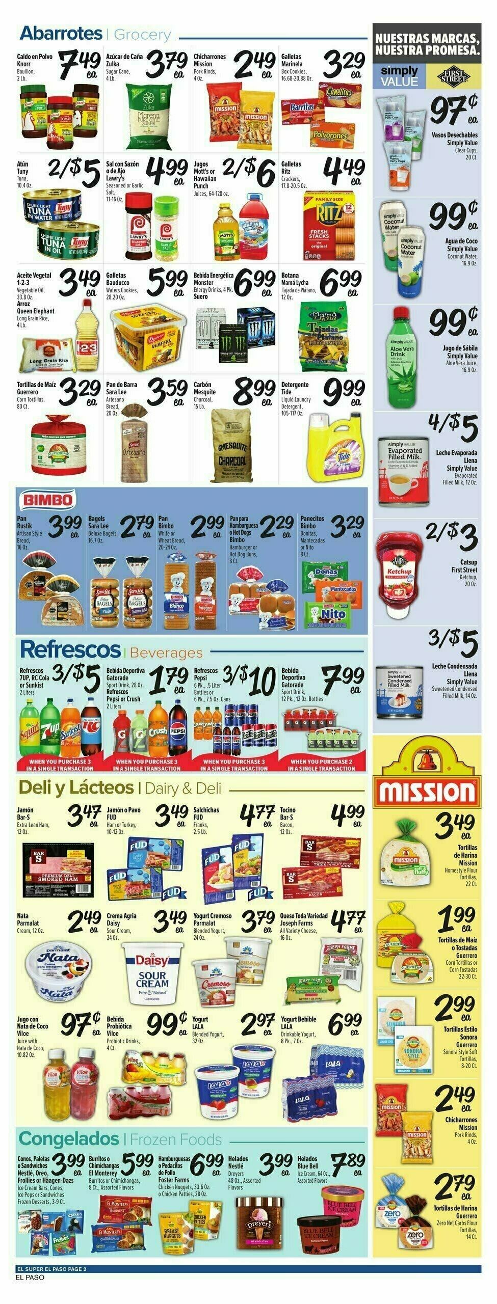 El Super Markets Weekly Ad from September 10