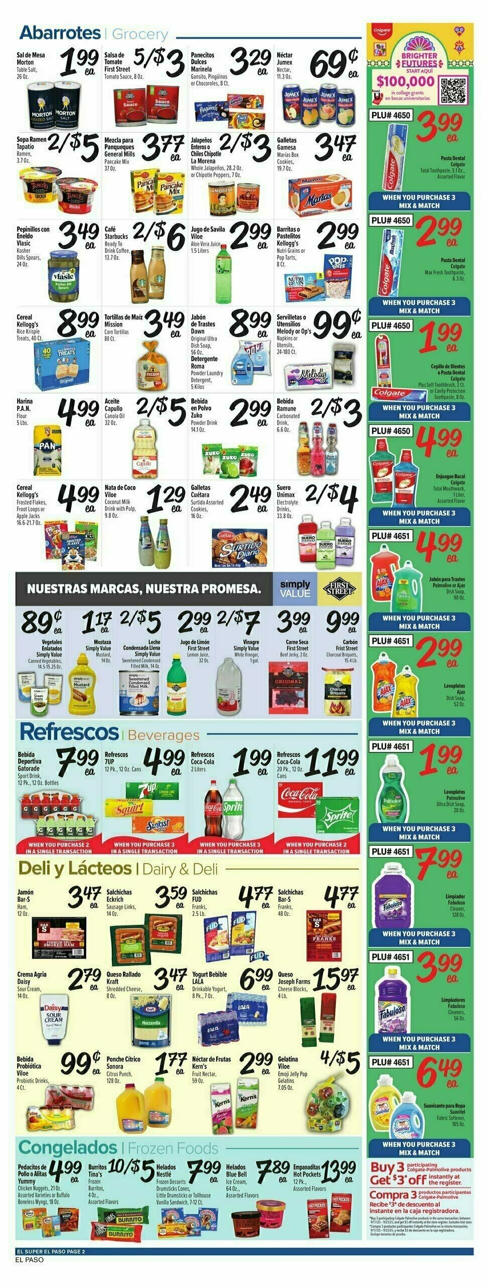 El Super Markets Weekly Ad from September 17