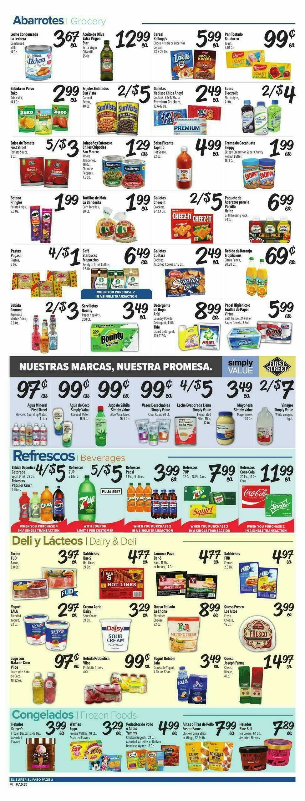 El Super Markets Weekly Ad from October 1