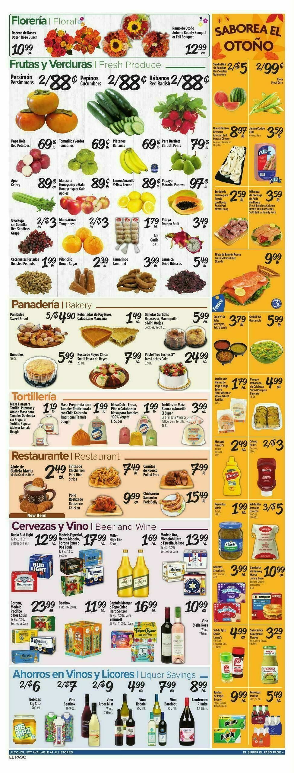 El Super Markets Weekly Ad from November 5