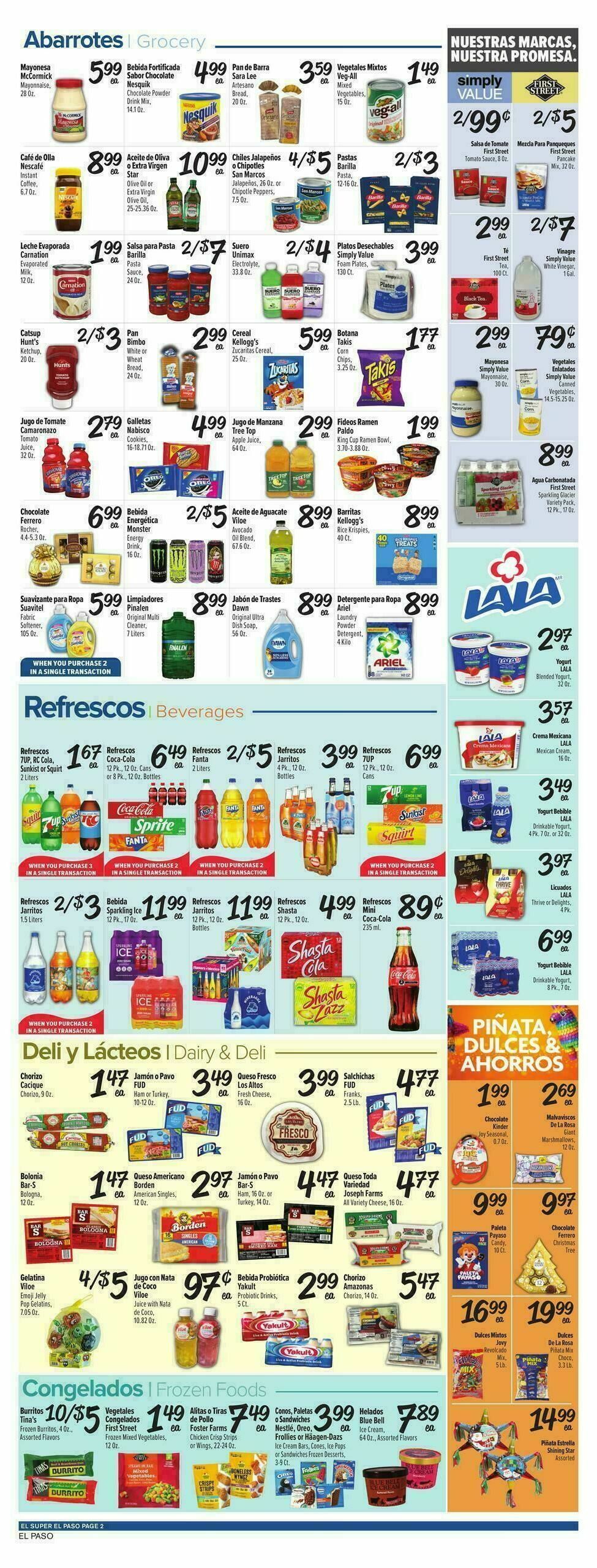 El Super Markets Weekly Ad from December 3