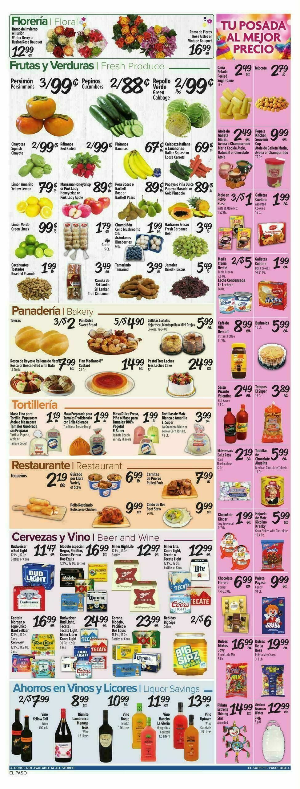 El Super Markets Weekly Ad from December 10