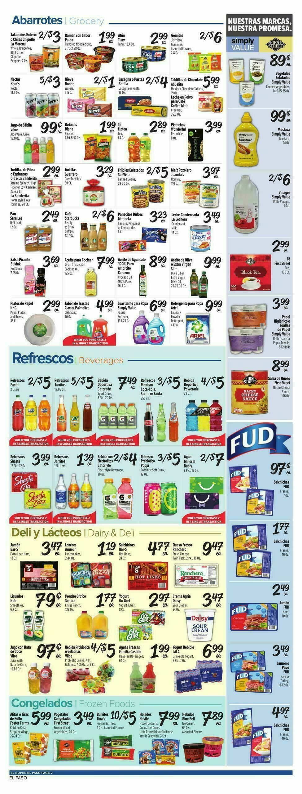 El Super Markets Weekly Ad from January 14