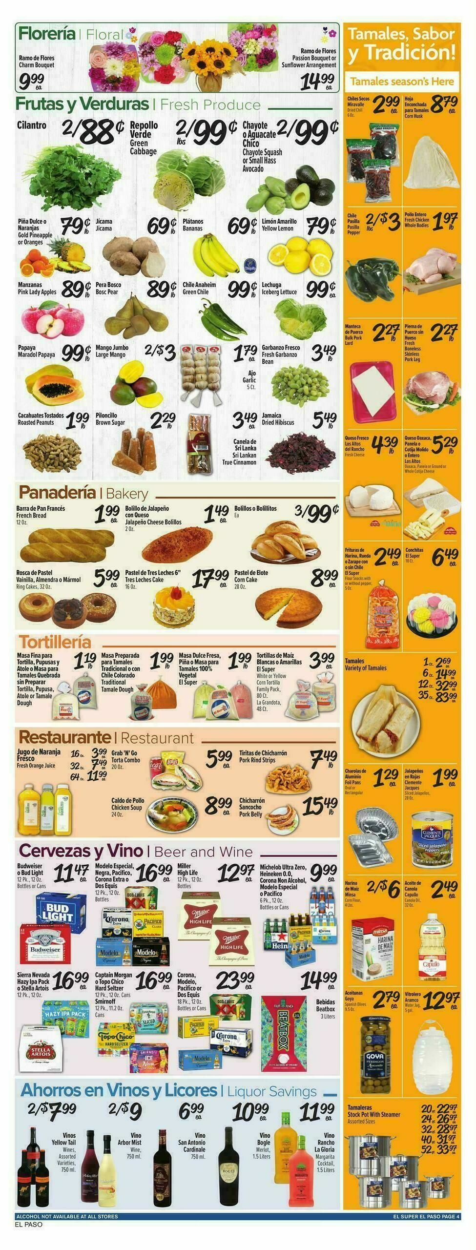 El Super Markets Weekly Ad from January 14