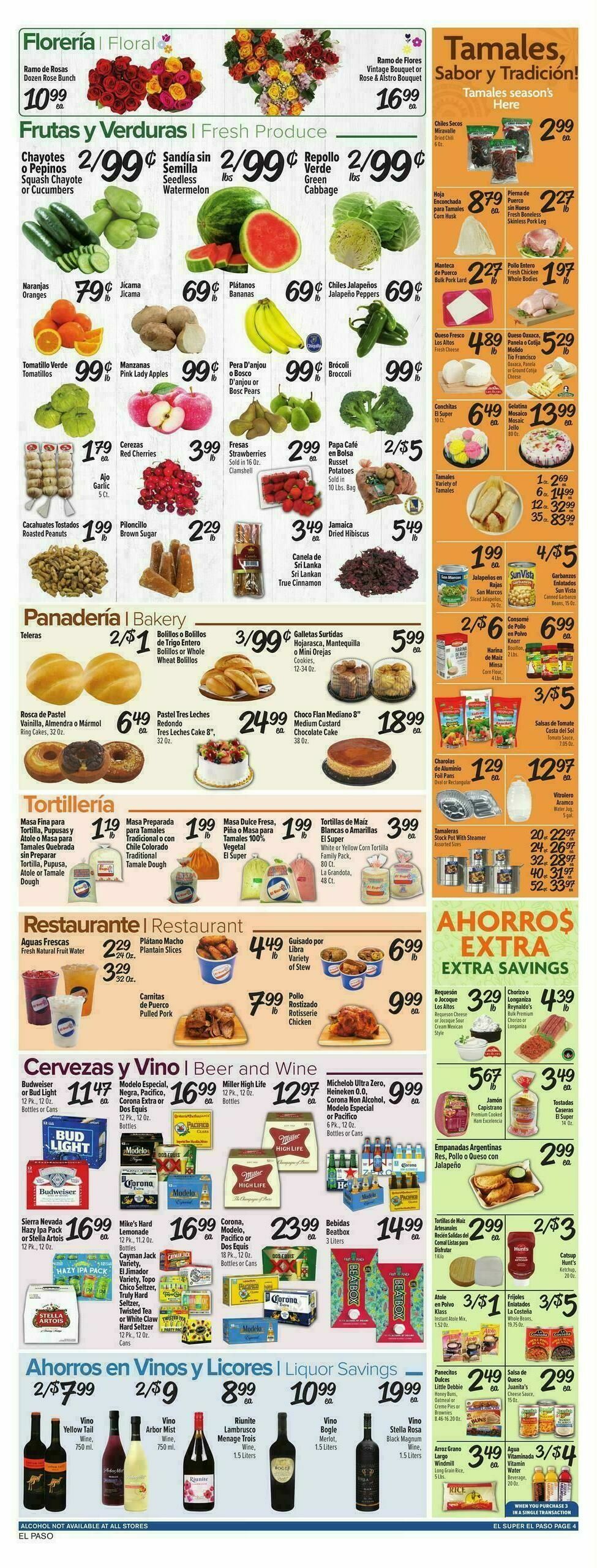 El Super Markets Weekly Ad from January 21