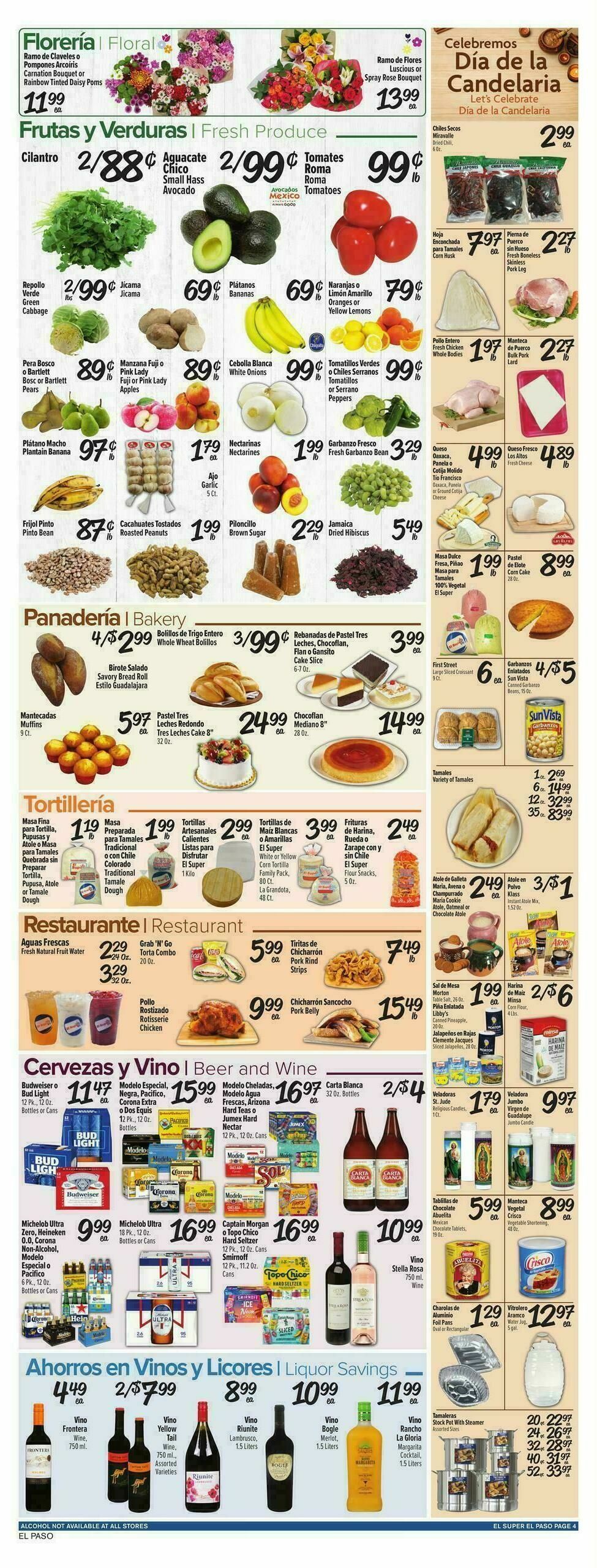 El Super Markets Weekly Ad from January 28