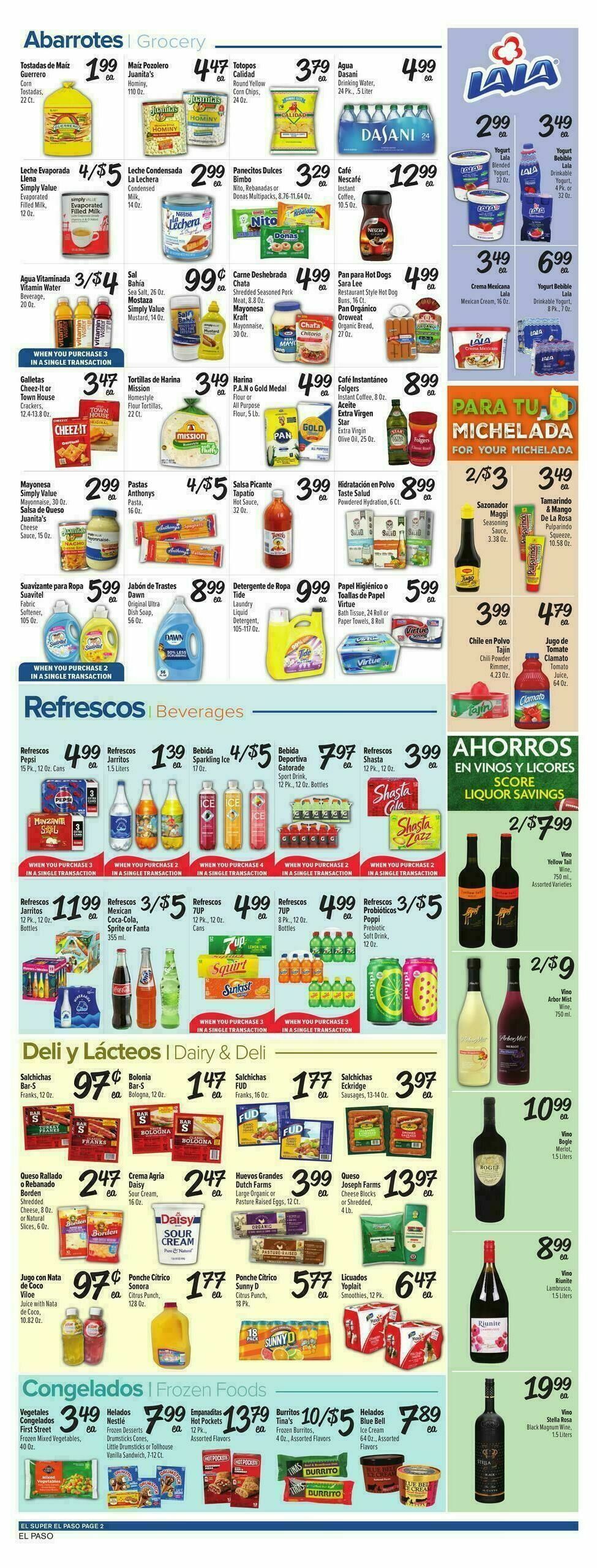 El Super Markets Weekly Ad from February 4