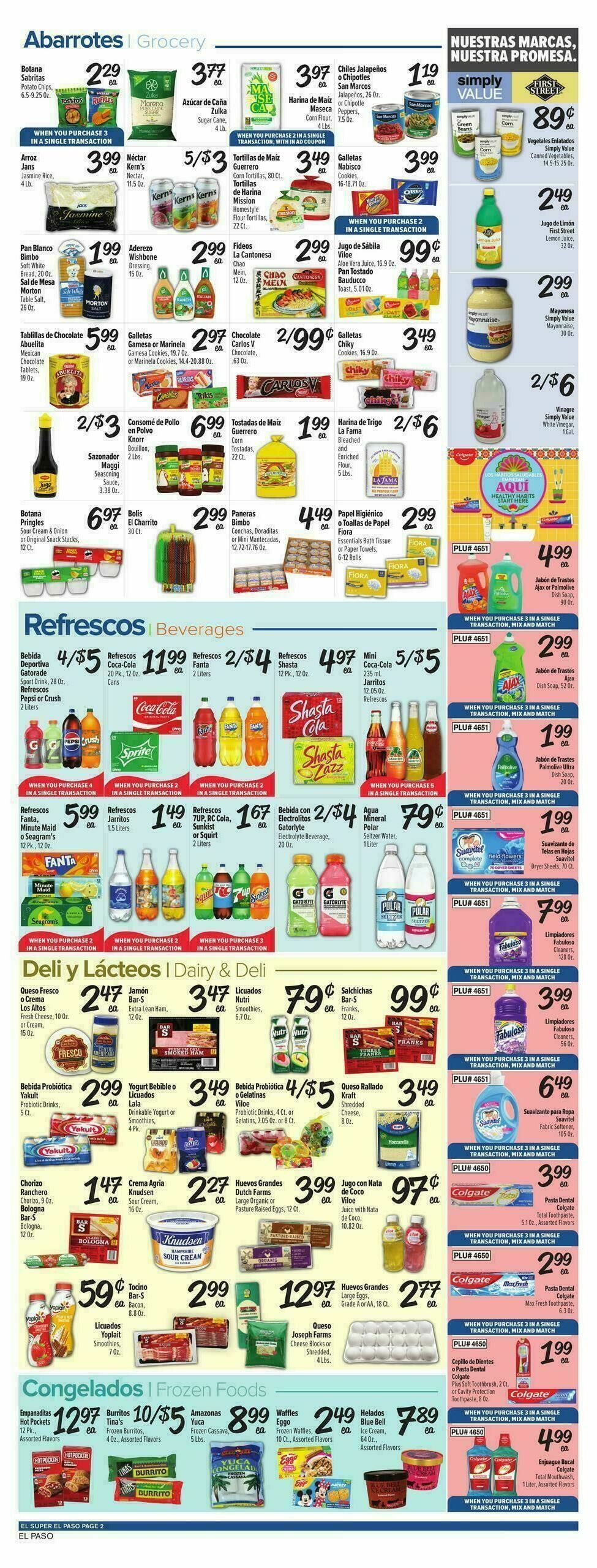 El Super Markets Weekly Ad from February 18