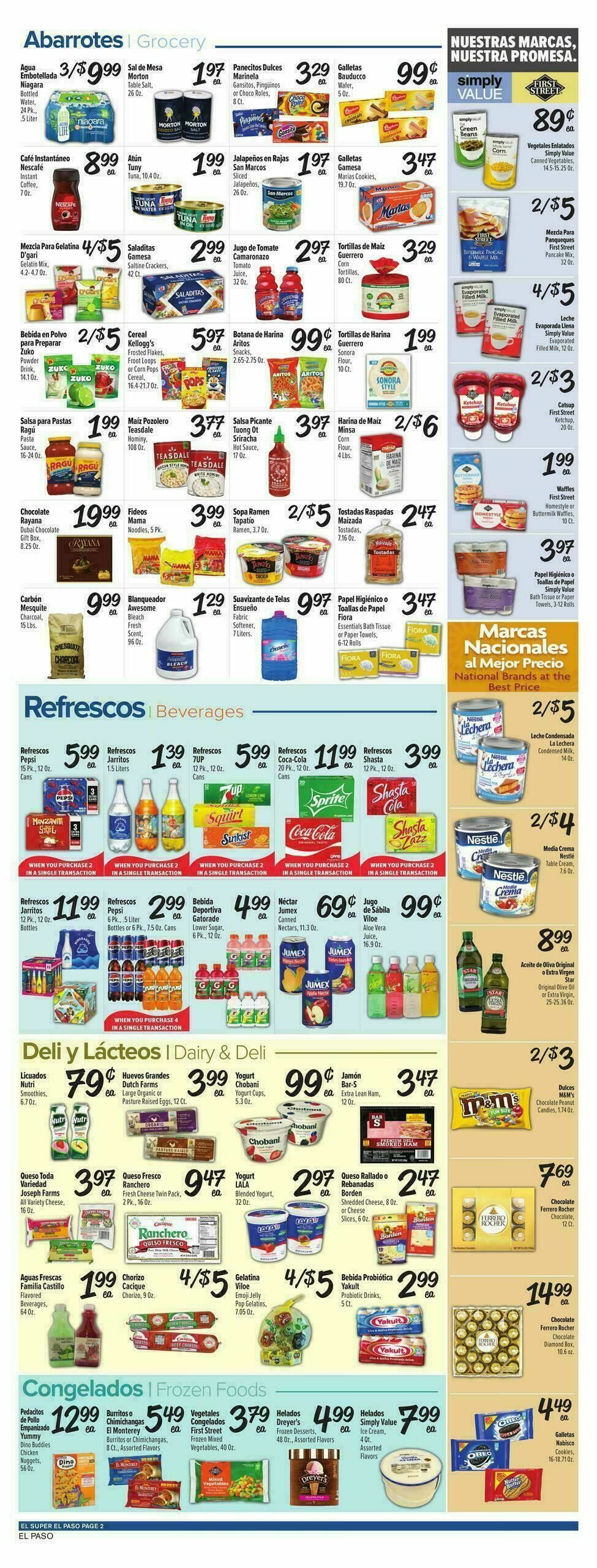 El Super Markets Weekly Ad from April 8