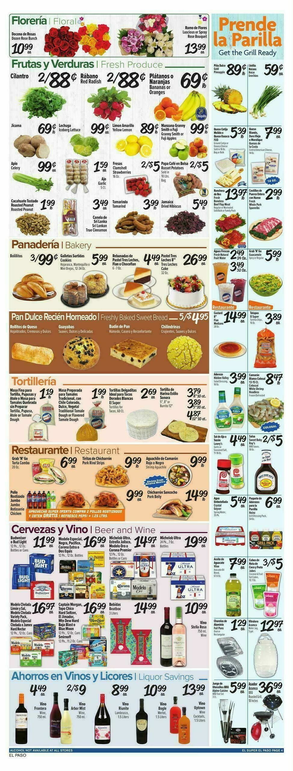 El Super Markets Weekly Ad from April 8