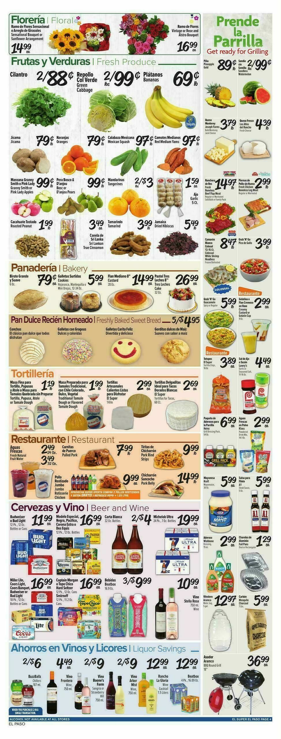 El Super Markets Weekly Ad from April 22