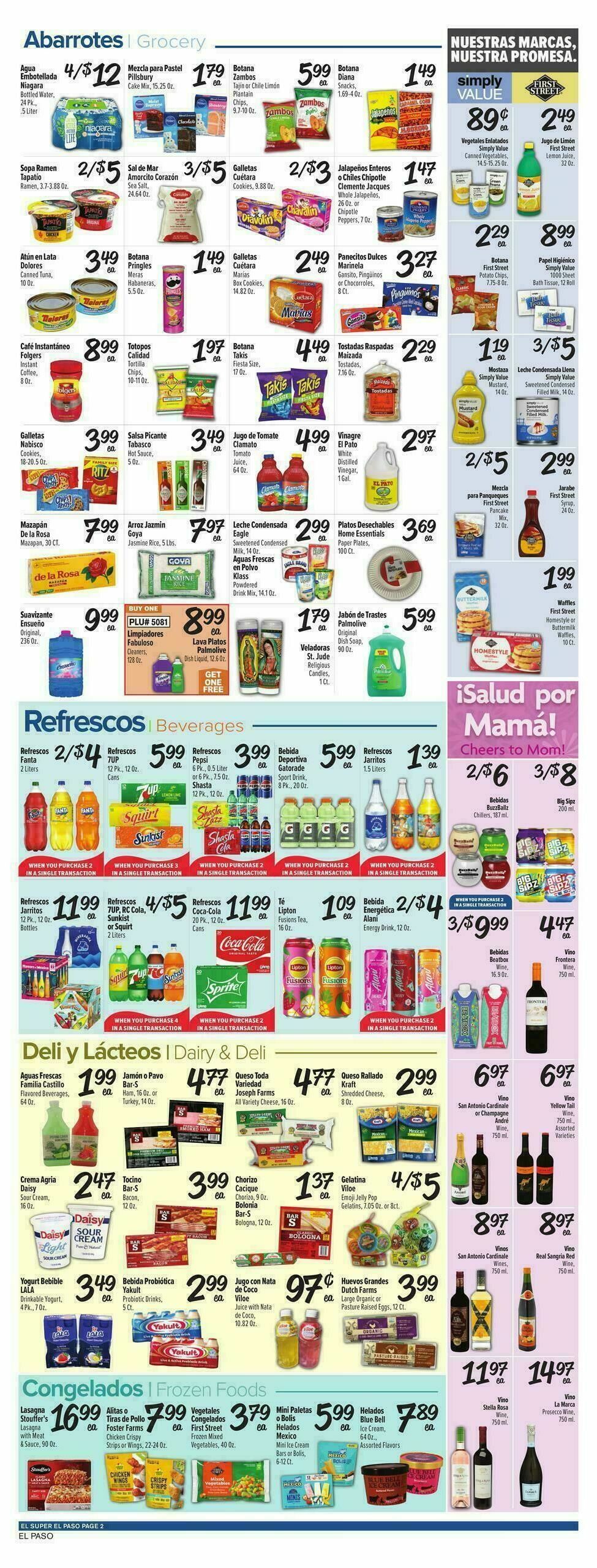 El Super Markets Weekly Ad from May 6
