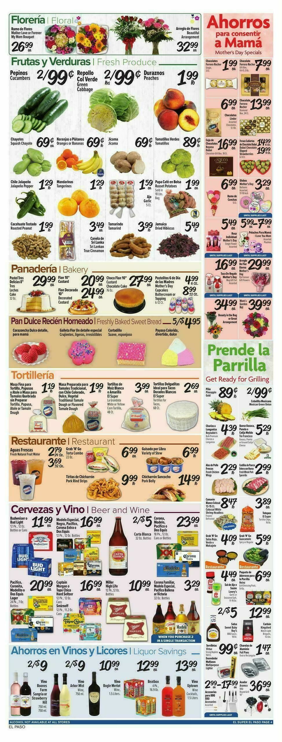 El Super Markets Weekly Ad from May 6