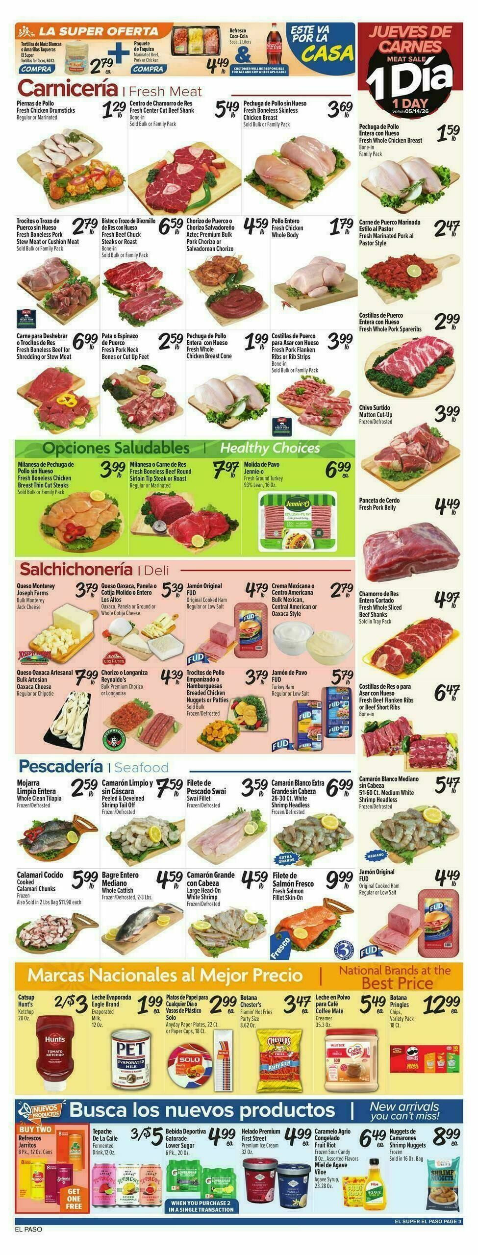 El Super Markets Weekly Ad from May 13