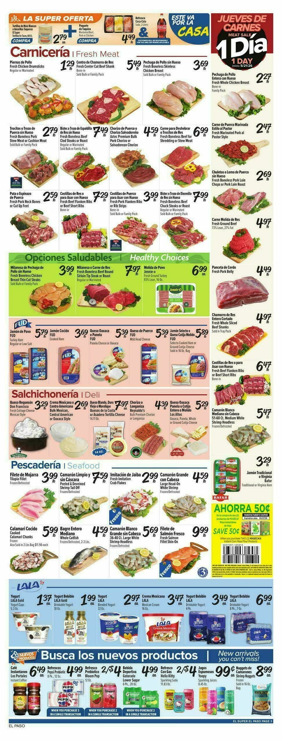 El Super Markets Weekly Ad from May 20