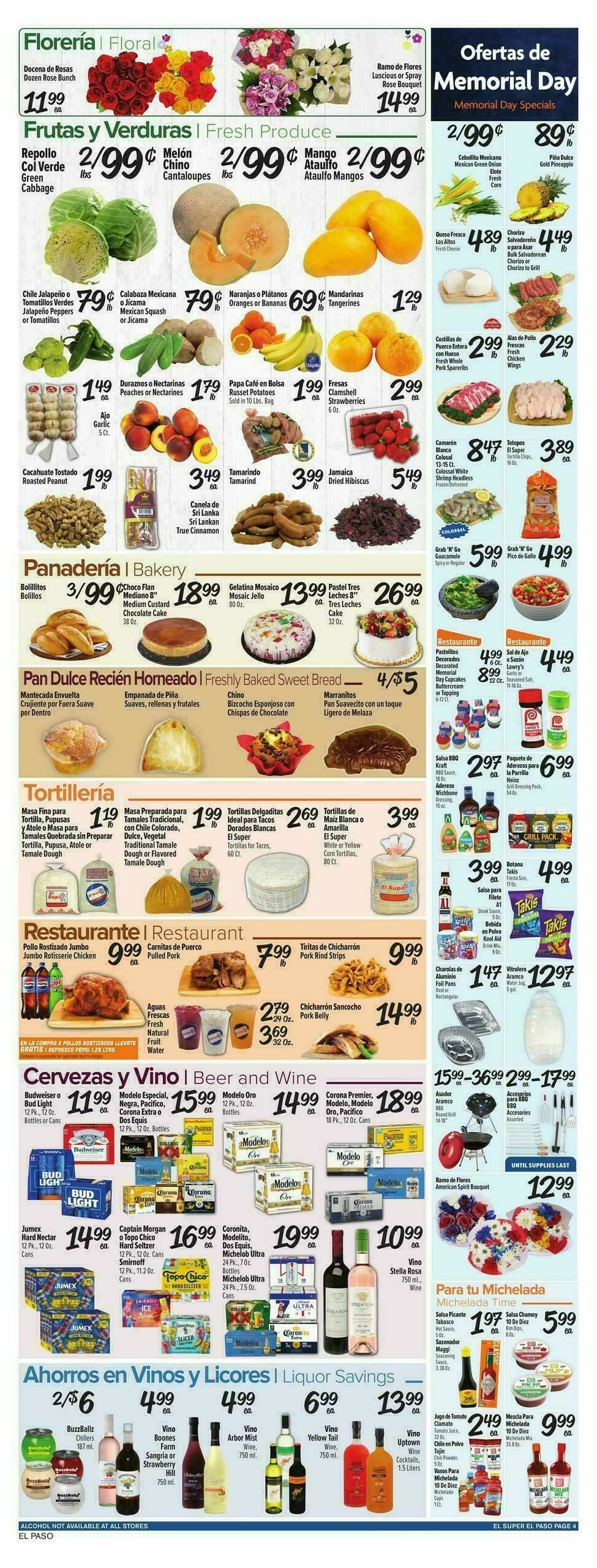 El Super Markets Weekly Ad from May 20