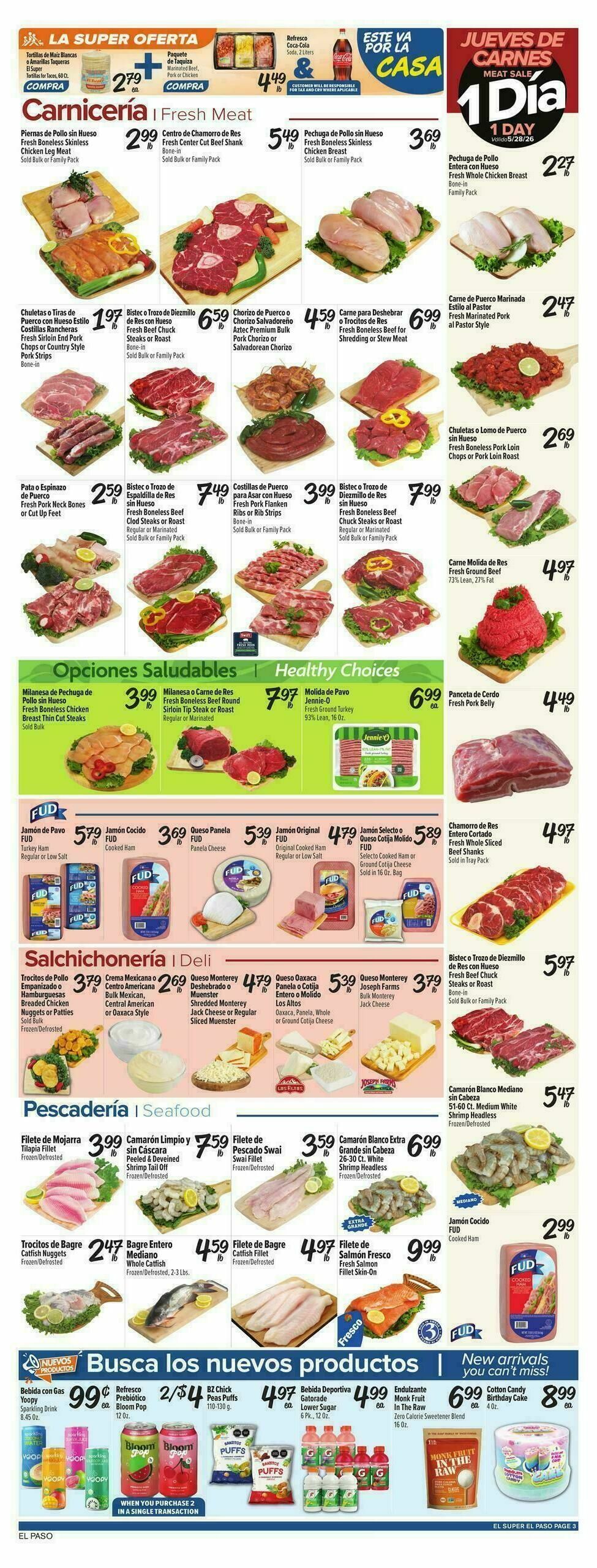 El Super Markets Weekly Ad from May 27