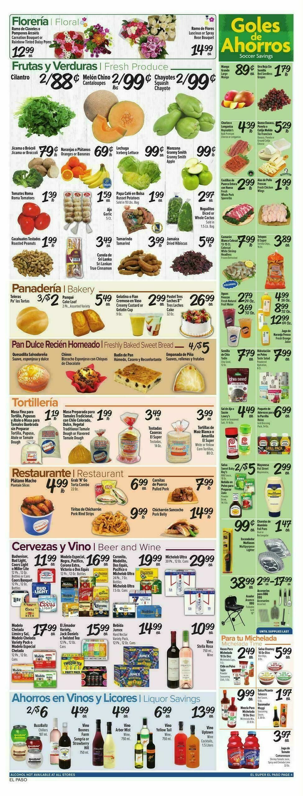 El Super Markets Weekly Ad from June 3
