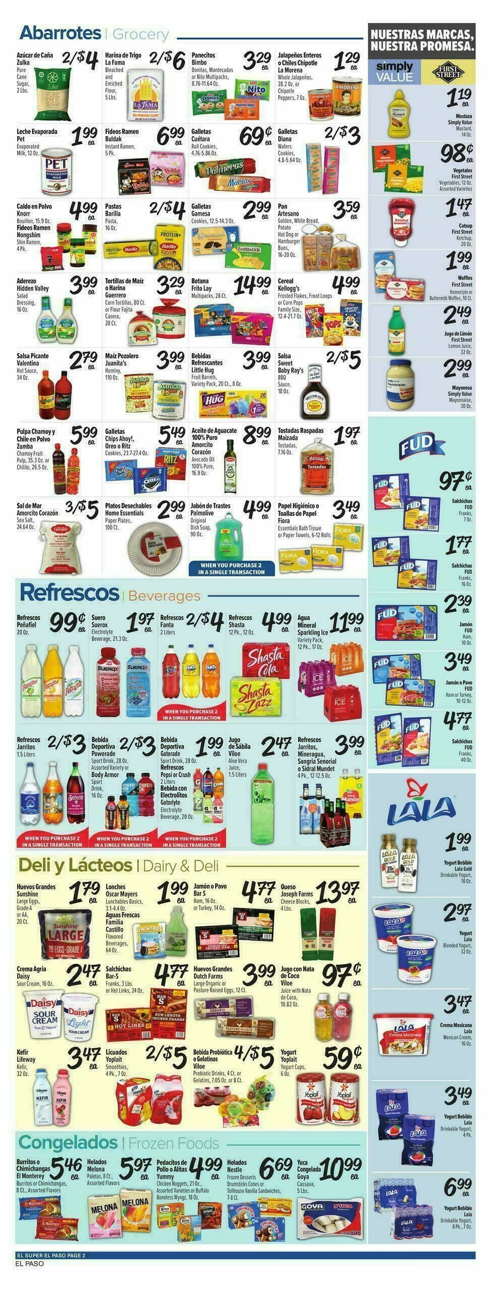 El Super Markets Weekly Ad from June 10