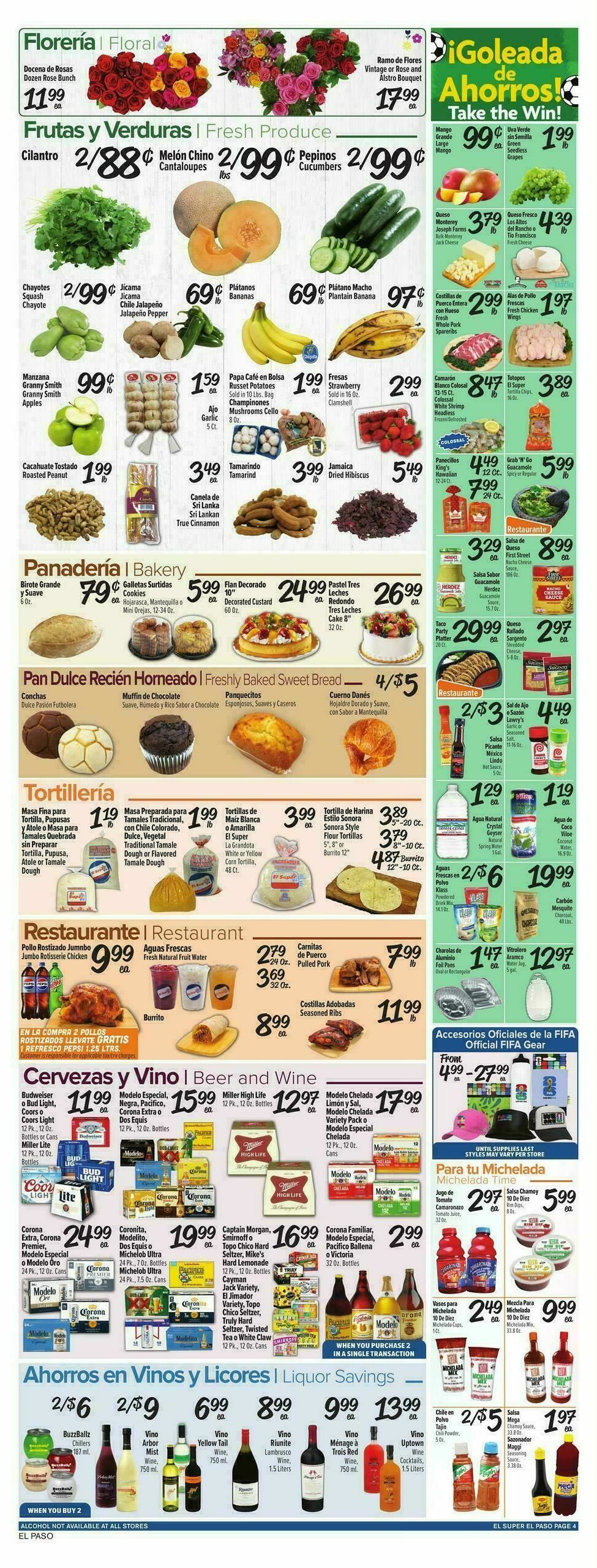 El Super Markets Weekly Ad from June 10