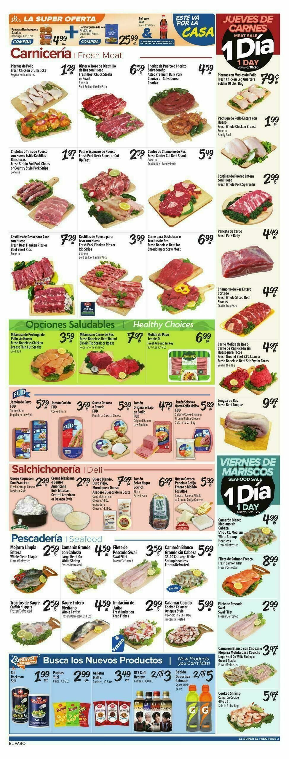 El Super Markets Weekly Ad from June 17