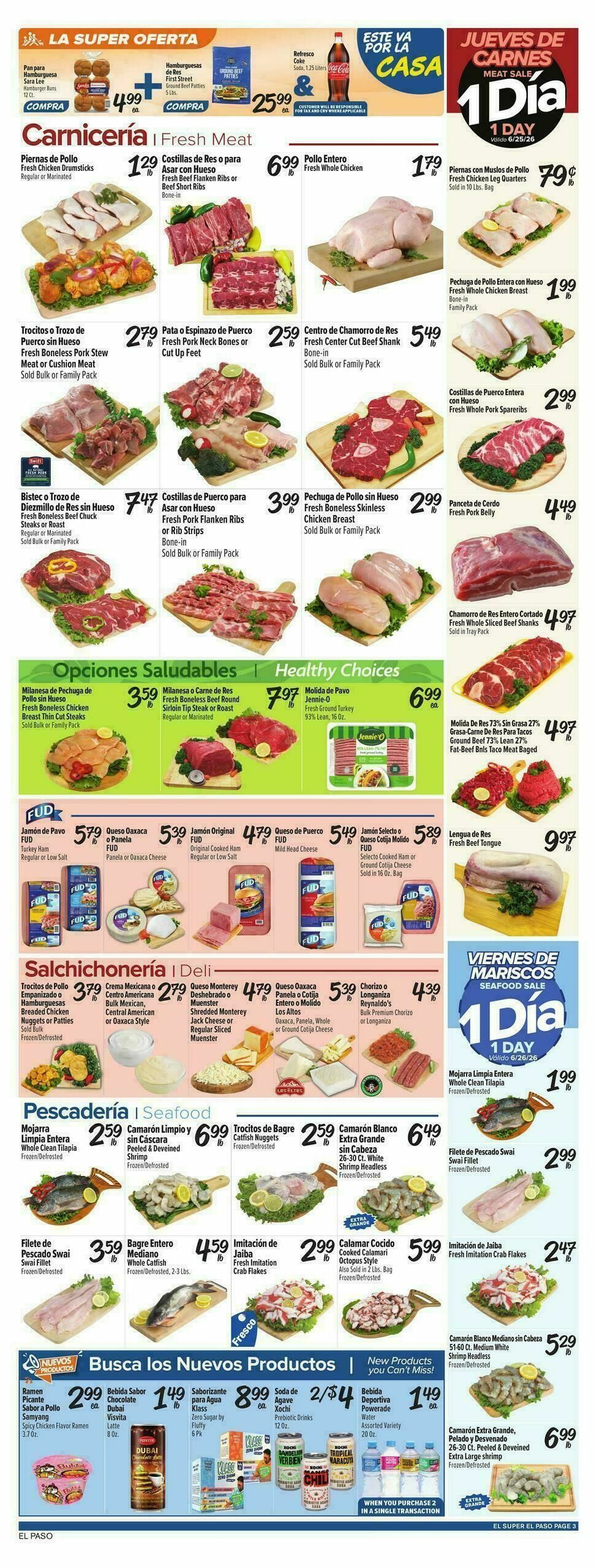 El Super Markets Weekly Ad from June 24