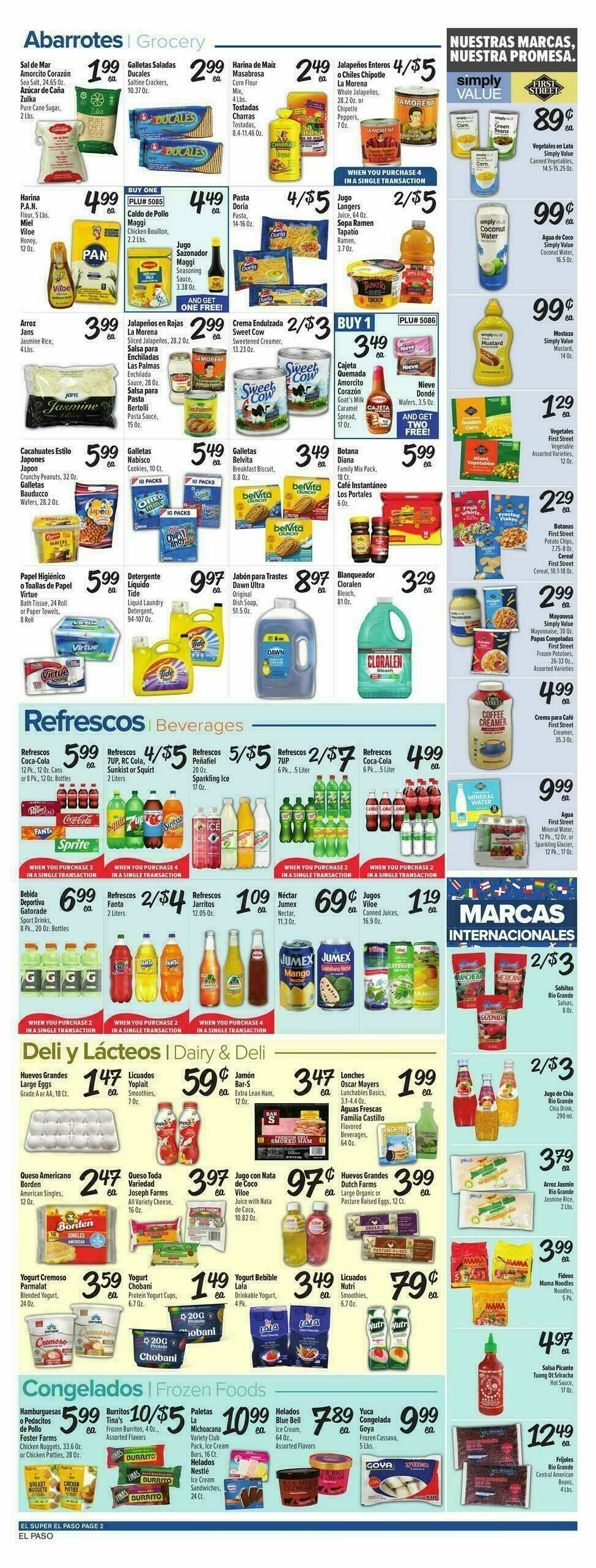 El Super Markets Weekly Ad from July 15