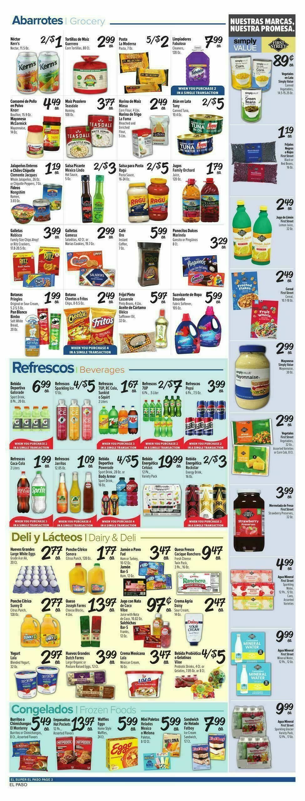 El Super Markets Weekly Ad from July 22